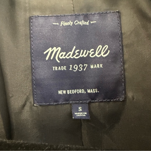 Madewell Black Leather Jacket - Picture 8 of 10